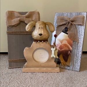 Bundle of wooden frames